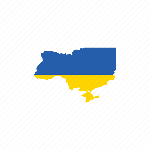 Flag, map, ukraine, world icon - Download on Iconfinder