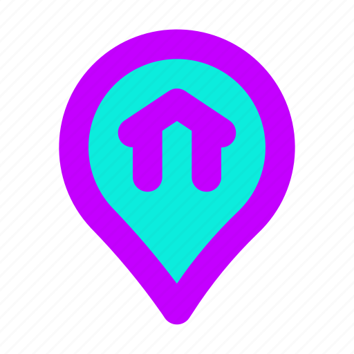Maps, location, pin, home icon - Download on Iconfinder