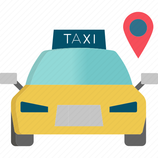 Cab location, vehicle tracking, cab gps, automobile tracking, cab navigation, taxi, location icon - Download on Iconfinder