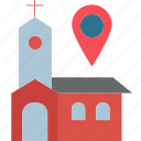 church location, church address, building address, church direction, church tracking, church, location, pin, map