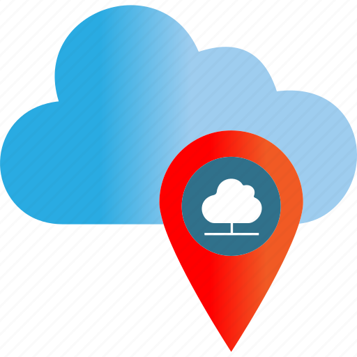 Cloud location, cloud gps, cloud navigation, cloud direction, cloud map, cloud, location icon - Download on Iconfinder