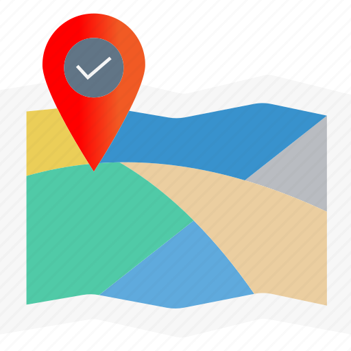 Map direction, navigation map, map location, map route, map, location, gps icon - Download on Iconfinder