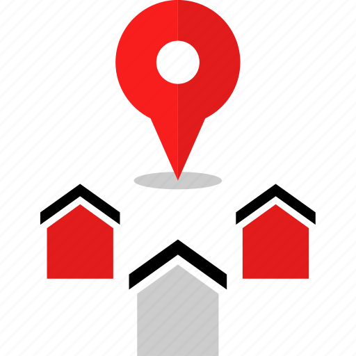 Connection, homes, houses icon - Download on Iconfinder