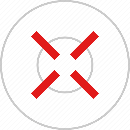 Cross, target, x icon - Download on Iconfinder on Iconfinder