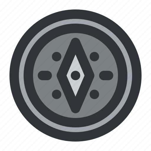 Compass, direction, location, map, navigation icon - Download on Iconfinder