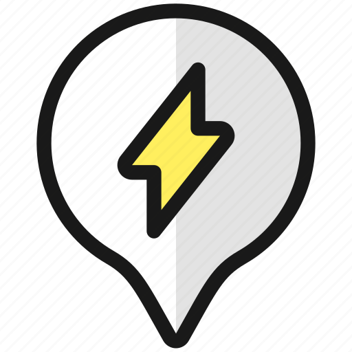Bolt, style, pin icon - Download on Iconfinder on Iconfinder