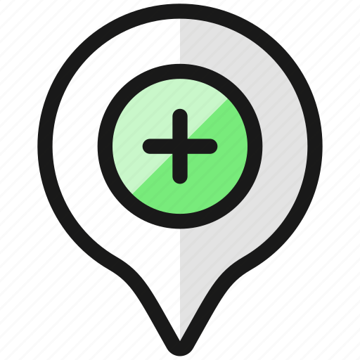 Add, pin, circle, style icon - Download on Iconfinder