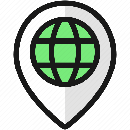 Style, world, pin icon - Download on Iconfinder