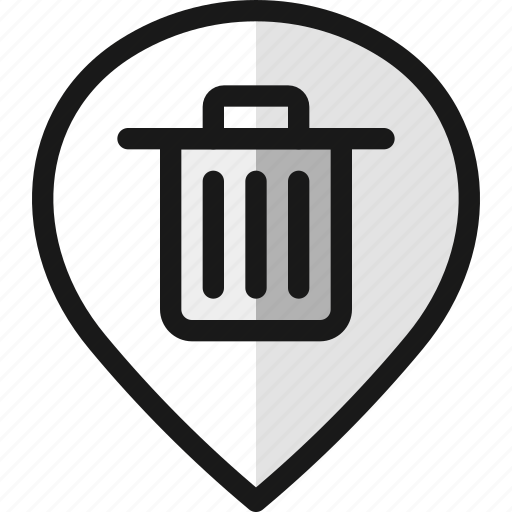 Pin, style, bin icon - Download on Iconfinder on Iconfinder