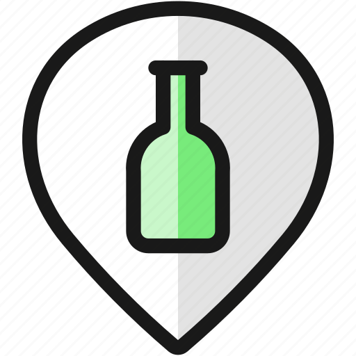 Pin, style, bottle icon - Download on Iconfinder