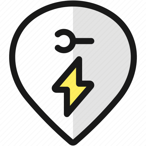 Charging, pin, style icon - Download on Iconfinder