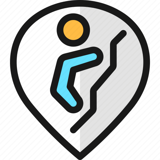 Pin, style, climbing icon - Download on Iconfinder
