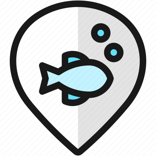 Pin, fish, style icon - Download on Iconfinder on Iconfinder