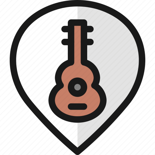 Pin, style, guitar icon - Download on Iconfinder