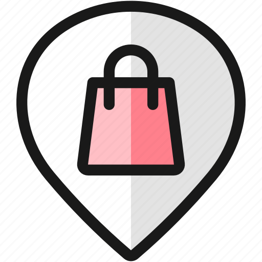 Pin, shopping, style, bag icon - Download on Iconfinder