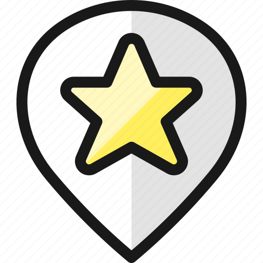 Pin, star, style icon - Download on Iconfinder on Iconfinder