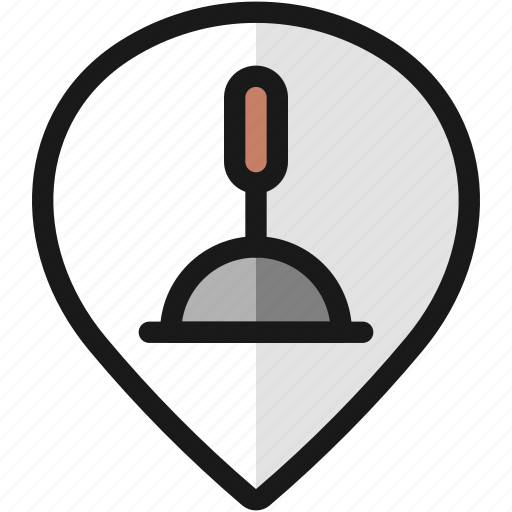 Pin, style, toilet, unclog icon - Download on Iconfinder