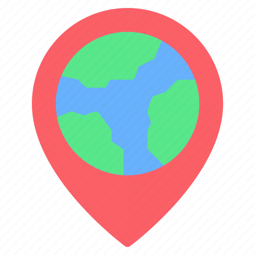 Placeholder, pin, globe, earth, world map, location, map icon - Download on Iconfinder