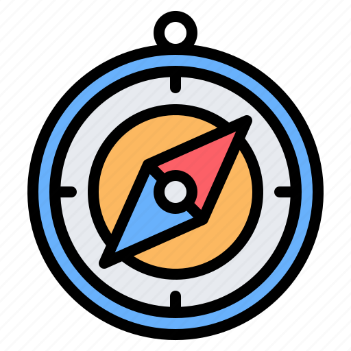 Compass, gps, navigation, map, cardinal point, travel, direction icon - Download on Iconfinder