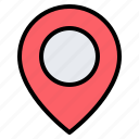 placeholder, pin, location, map, gps, position, pointer