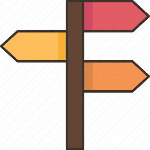 Signs, post, direction, guidance, street icon - Download on Iconfinder