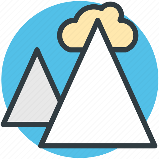Hill station, landscape, mountains, scenery, sky icon - Download on Iconfinder