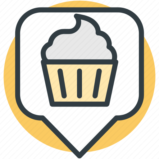 Bakery location, bakery locator, cafe location, location marker, map pointer icon - Download on Iconfinder