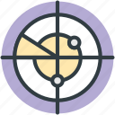 aim, crosshair, gps localization, gps symbol, target