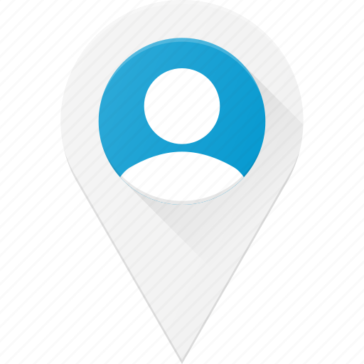 Location, map, navigation, pin, user icon - Download on Iconfinder