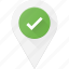 check, geolocation, location, map, pin 