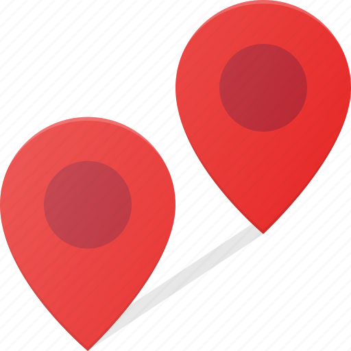 Distance, geolocation, location, map, pin icon - Download on Iconfinder