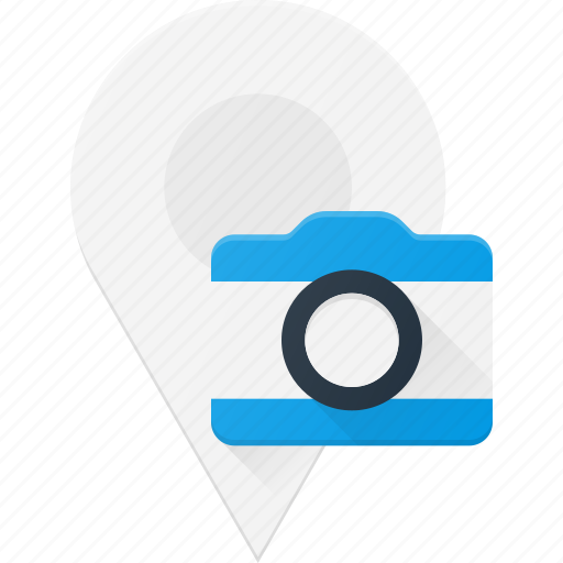 Geolocation, image, location, map, photo, pin icon - Download on Iconfinder