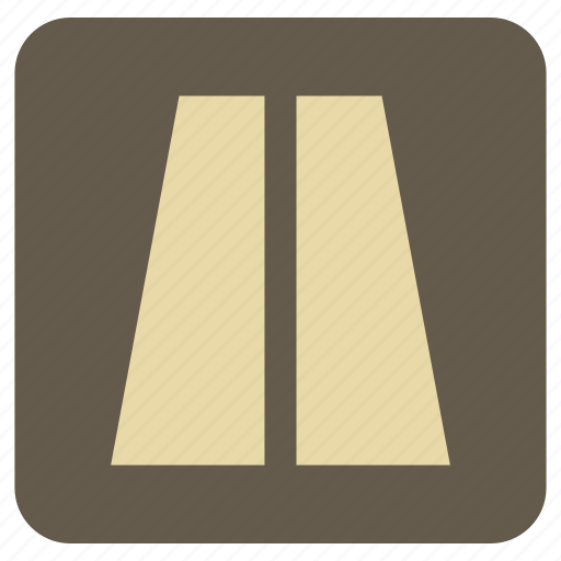 Basic, map, parrallel, road icon - Download on Iconfinder