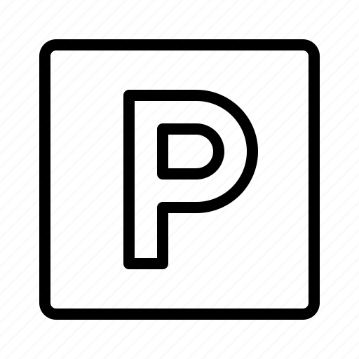 Parking, road, sign, symbols icon - Download on Iconfinder