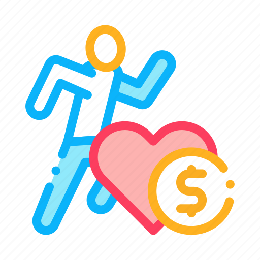 Athlete, finance, health, marathon, money icon - Download on Iconfinder