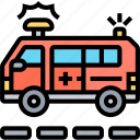 ambulance, emergency, injury, hospital, service