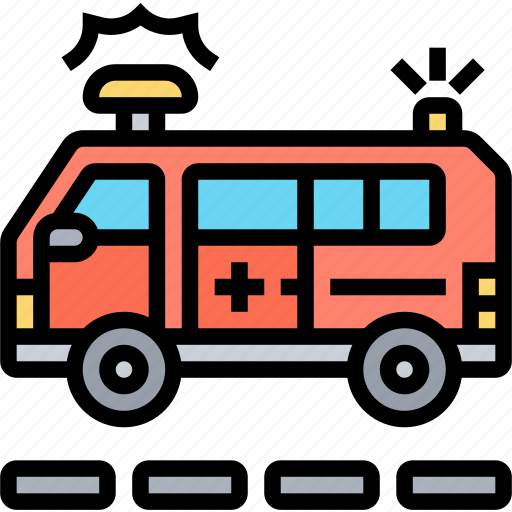 Ambulance, emergency, injury, hospital, service icon - Download on Iconfinder
