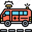 ambulance, emergency, injury, hospital, service 