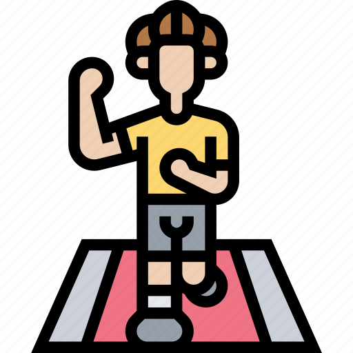 Runner, athlete, marathon, exercise, fitness icon - Download on Iconfinder