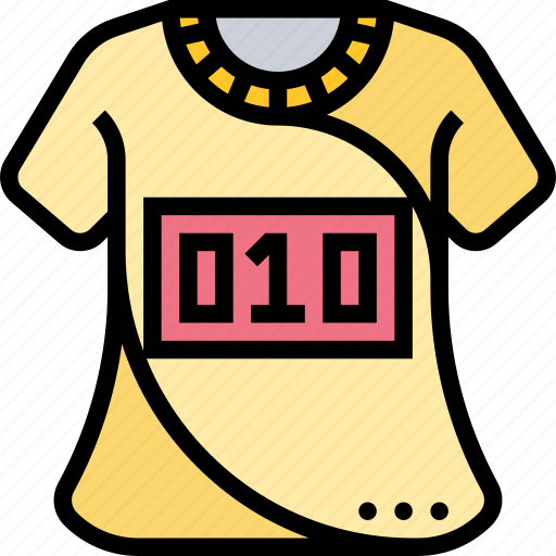 Shirt, athlete, sportswear, competition, apparel icon - Download on Iconfinder