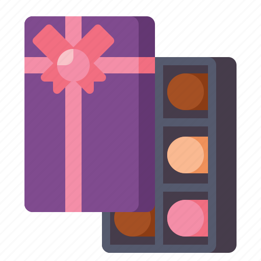 Chocolate, gift, box, march 8th icon - Download on Iconfinder