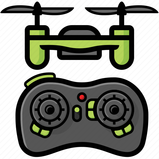 Drone, nano, quadcopter, remote icon - Download on Iconfinder