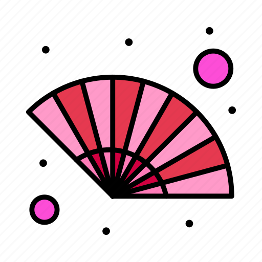 Fan, gras, hand, wind icon - Download on Iconfinder