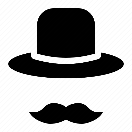 Hat, mustache, costume, celebration, carnival, fashion, cap icon - Download on Iconfinder