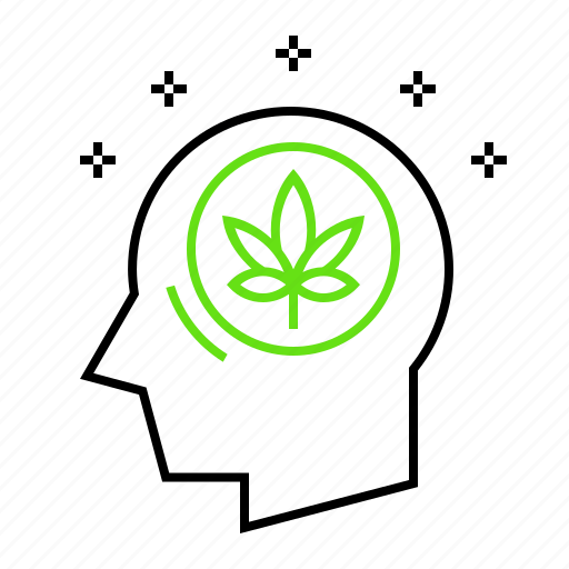 Cannabis, marijuana, mental, mind, relaxing icon - Download on Iconfinder