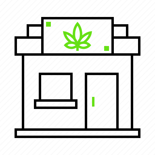 Cannabis, drug, marijuana, shop, store icon - Download on Iconfinder