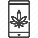 cannabis, marijuana, phone