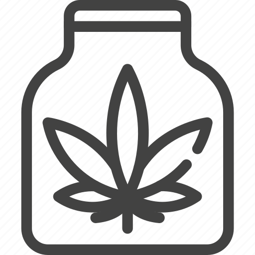 Bottle, cannabis, marijuana icon - Download on Iconfinder