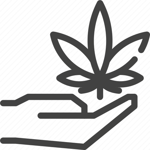 Cannabis, hold, marijuana icon - Download on Iconfinder