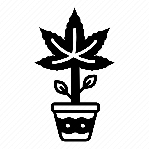 Cannabis, marijuana, drug, weed, plant, growth, production icon - Download on Iconfinder